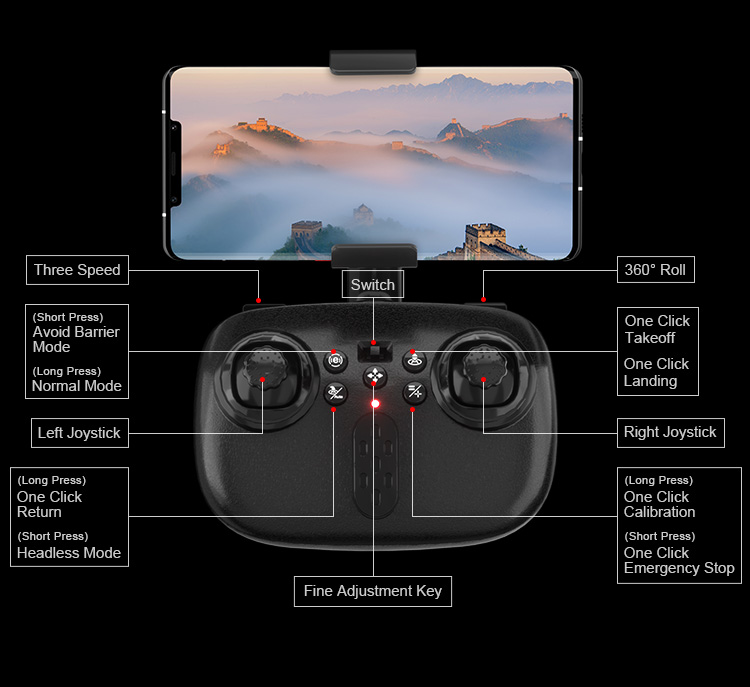 4DRC-V32-WiFi-FPV-mit-8K-720P-ESC-HD-Dualkamera-360deg-Infrarot-Hindernisvermeidung-Optische-Flusspo-1988950-22